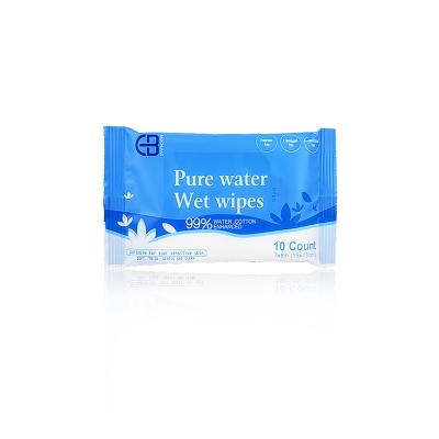 Pure water wet wipes(10pcs)