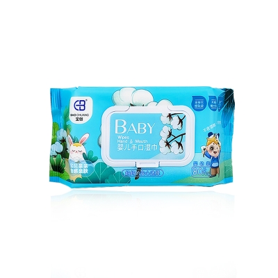 Baby hand and mouth wipes (80 pieces)